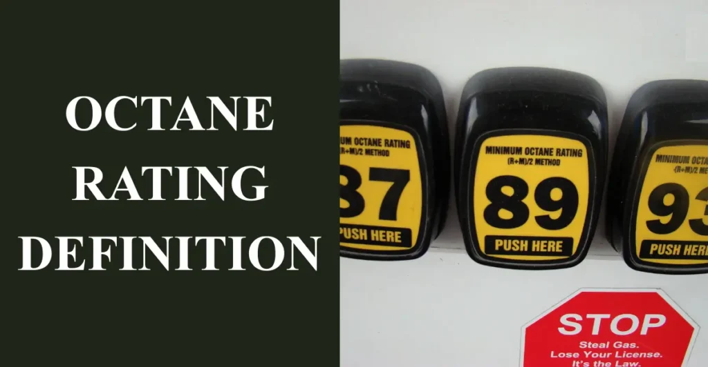 Octane rating definition