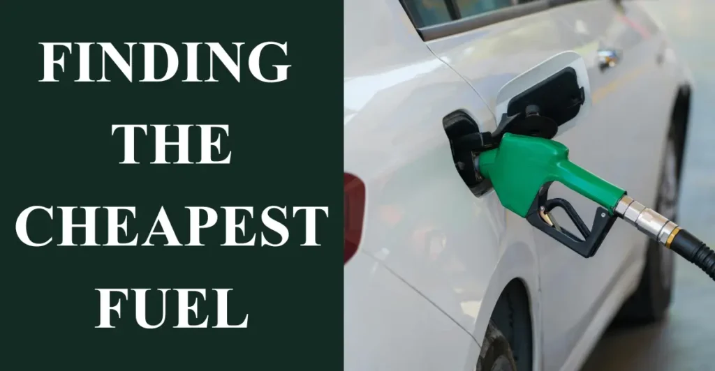 Finding the Cheapest Fuel