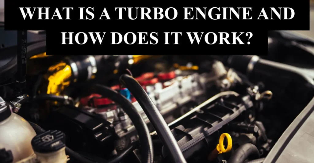 What is a Turbo Engine and How Does It Work?