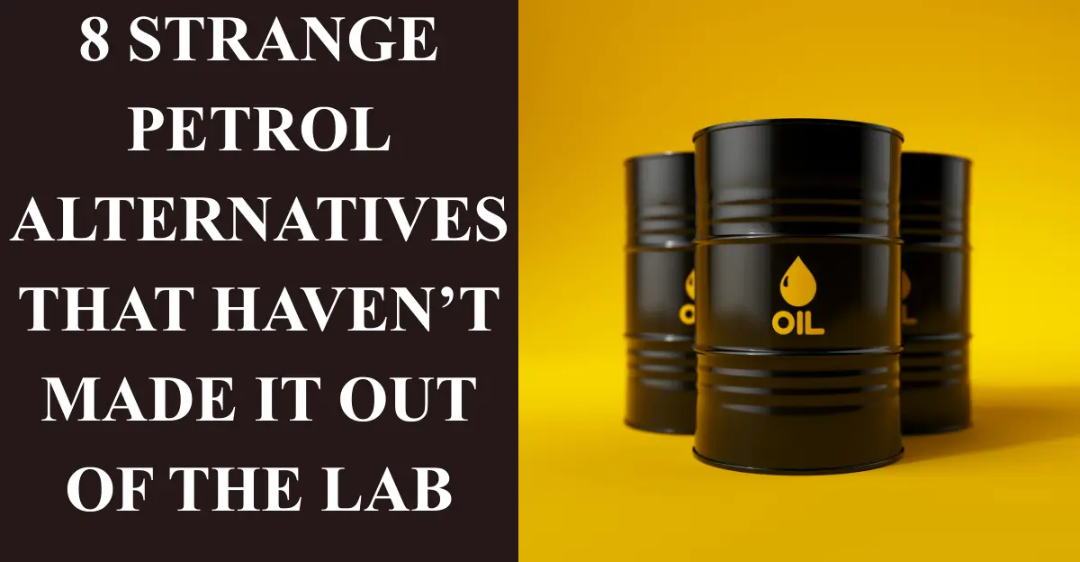 8 Strange Petrol Alternatives That Haven’t Made It Out of the Lab