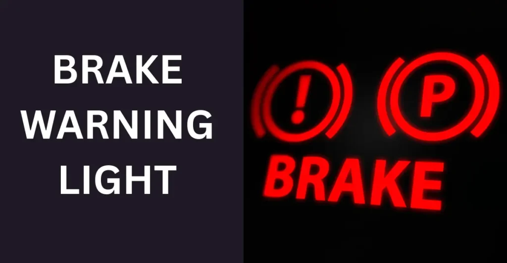 Brake warning light