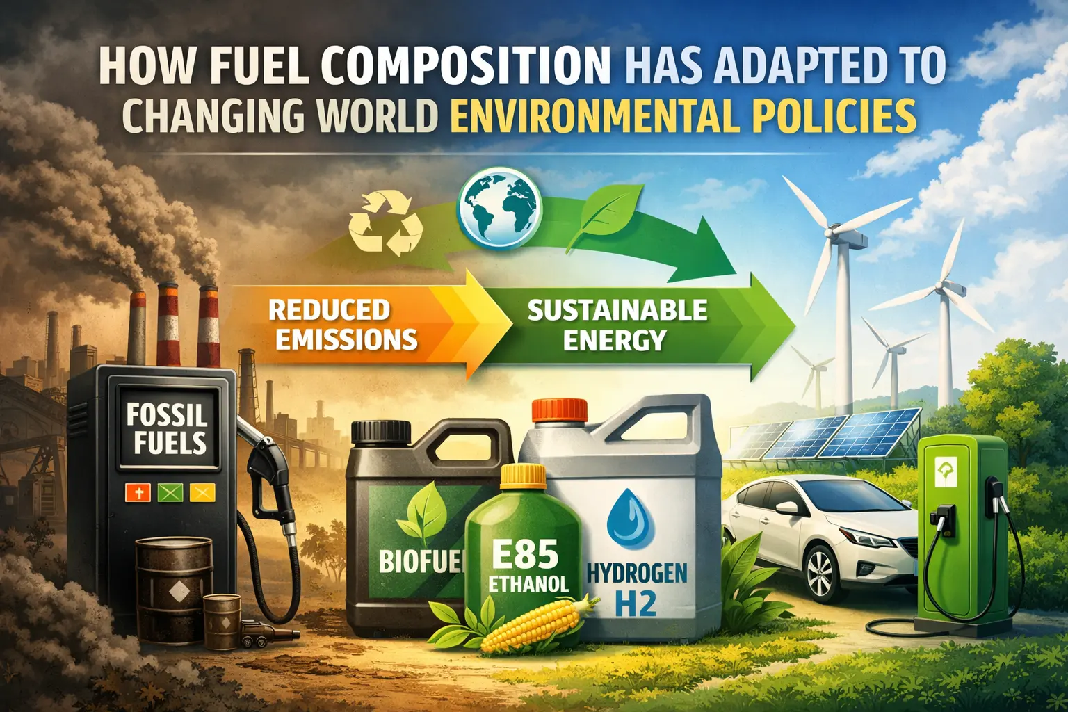 How Fuel Composition Has Adapted to Changing World Environmental Policies