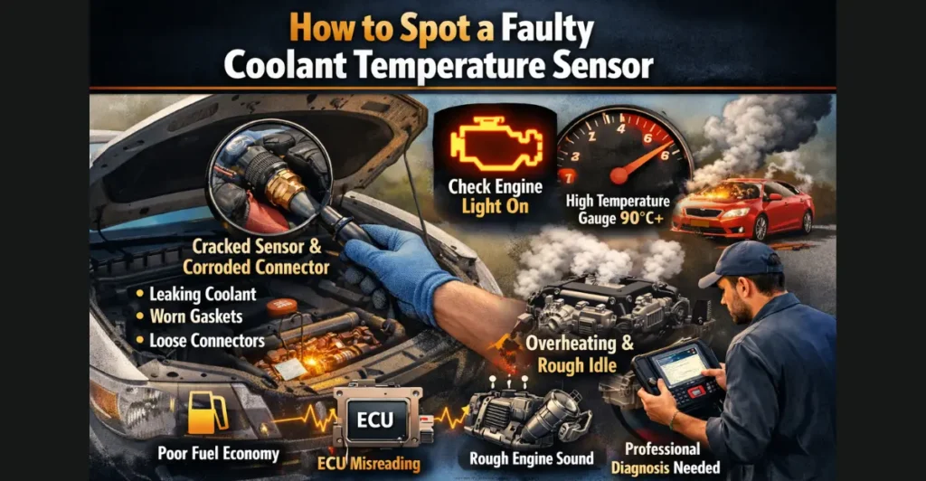 How to Spot a Faulty Coolant Temperature Sensor