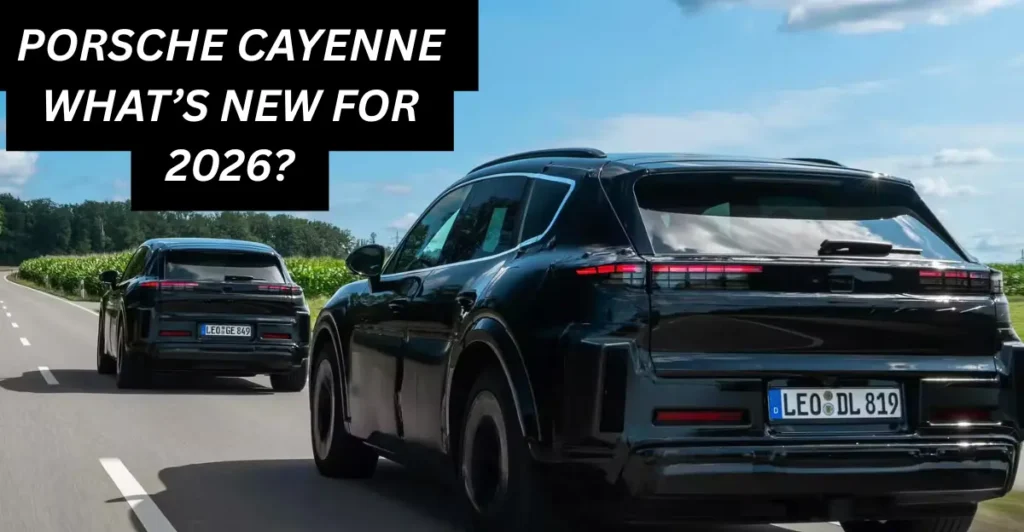2026 Porsche Cayenne Review, Pricing, and Specs Porsche Cayenne What’s New for 2026?