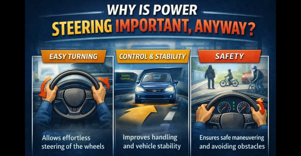 WHY IS POWER STEERING IMPORTANT, ANYWAY?