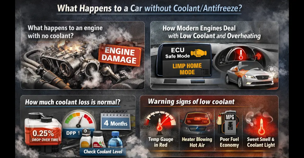 What Happens to a Car without Coolant/Antifreeze?